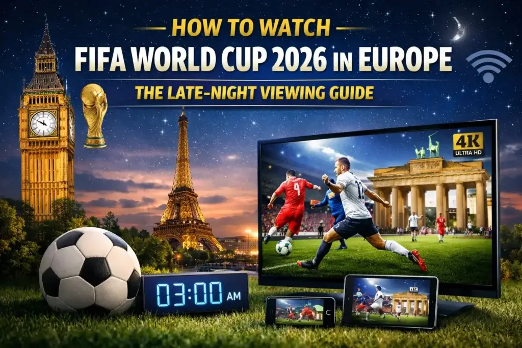 How to Watch FIFA World Cup 2026 in Europe