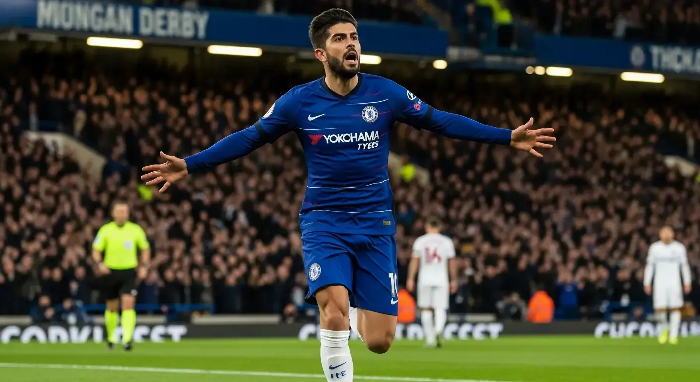 Joao Pedro Chelsea celebration at Stamford Bridge