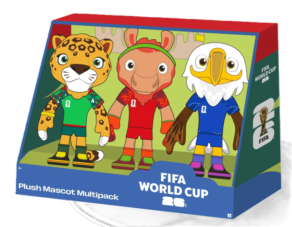 FIFA World Cup 2026 10inch Mascot Multipack