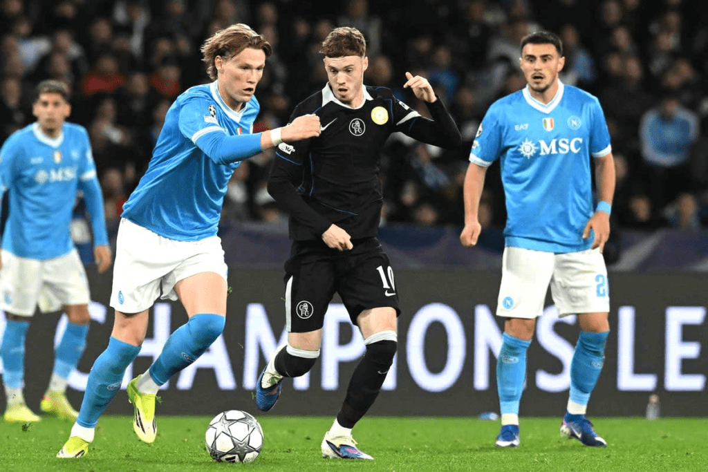 Liam Rosenior explains why Cole Palmer did not start against Napoli after injury concern