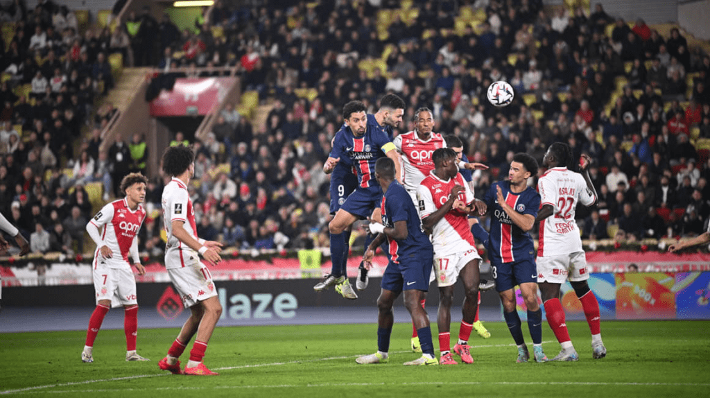 PSG prevails over AS Monaco in a thriller