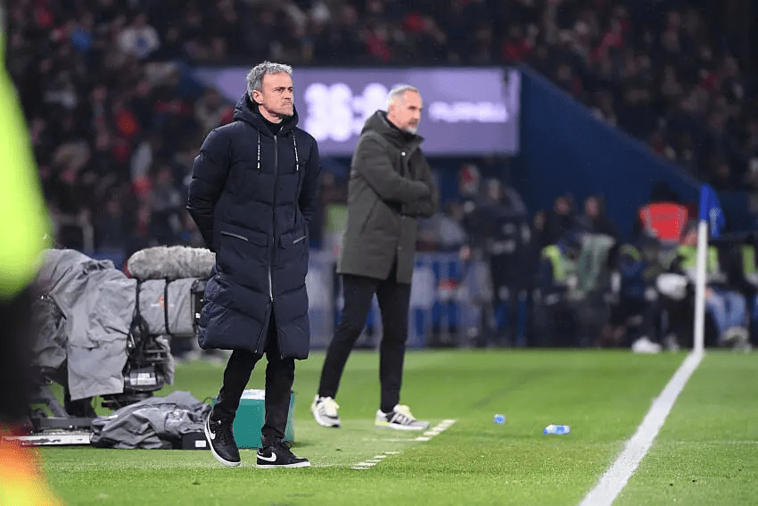 PSG/Monaco – Luis Enrique on tactical changes, Kvaratskhelia and Hakimi