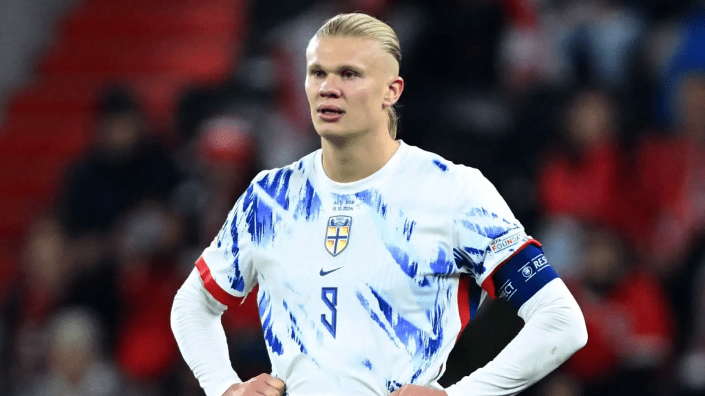 Pundit takes aim at Manchester City ace Erling Haaland after Norway debacle against Austria