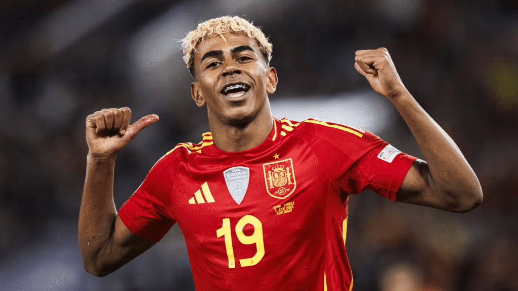 Teenage superstar Lamine Yamal