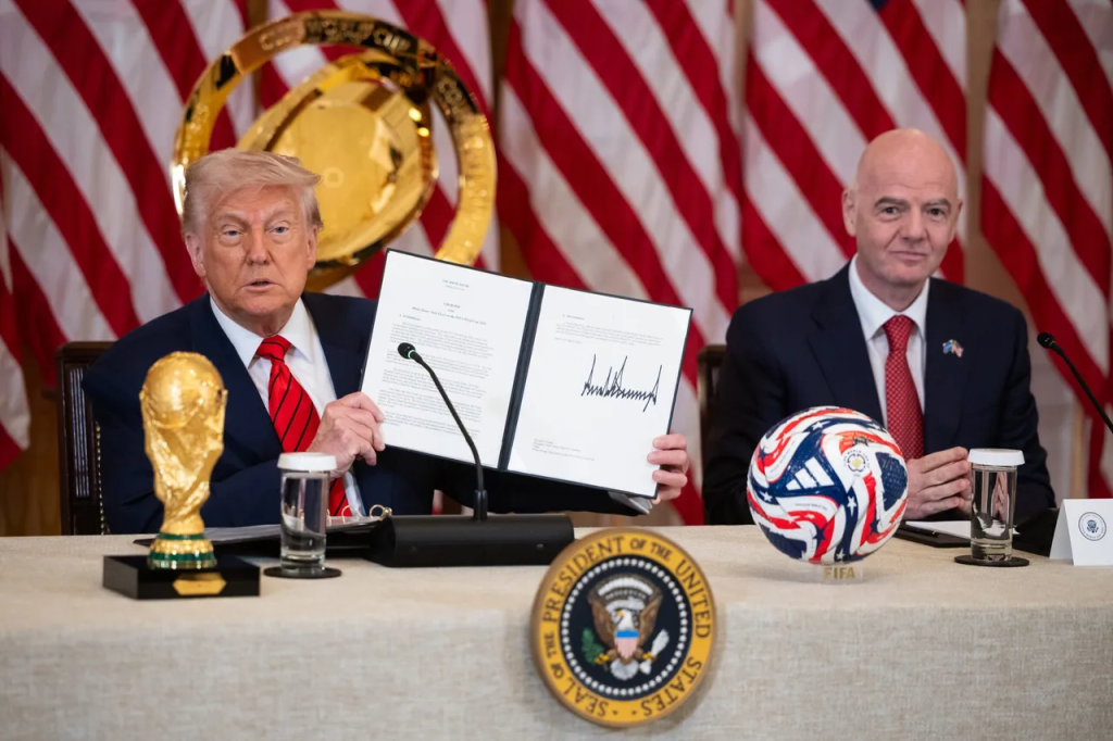 Top human rights group challenges FIFA over Trump and 2026 World Cup