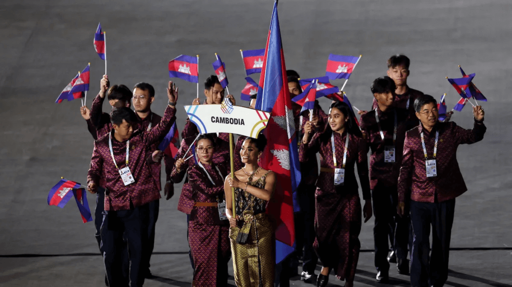 Cambodia contingen at SEA Games Thailand 2025