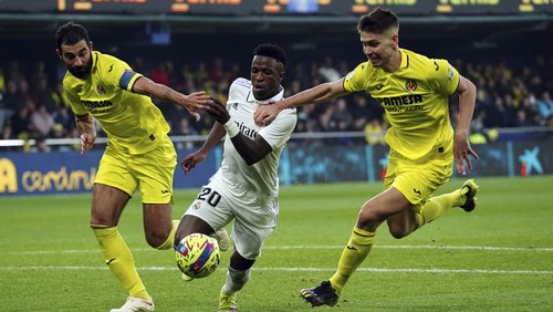 Real Madrid Kalah 1-2 Atas Villarreal