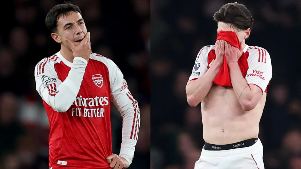 Arsenal vs. Manchester United Player Ratings: Arteta Failed to Defeat?! Martin Zubimendi's Fatal Blunder Shatters the Gunners' Title Hopes