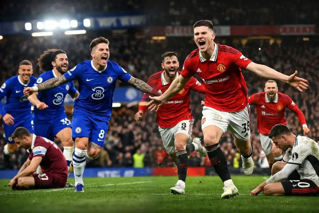 Victory and defeat in Premier League moments