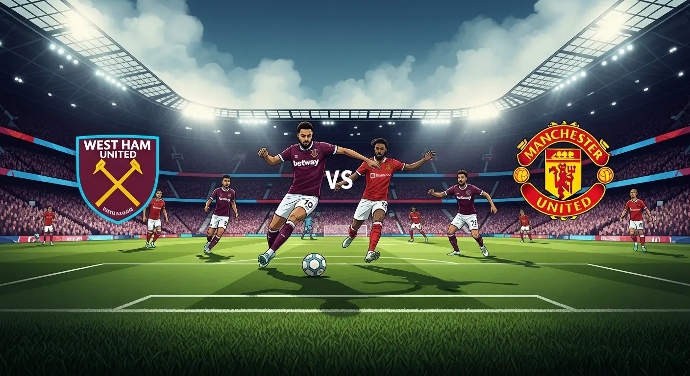 West Ham vs Manchester United highlights Premier League 2026
