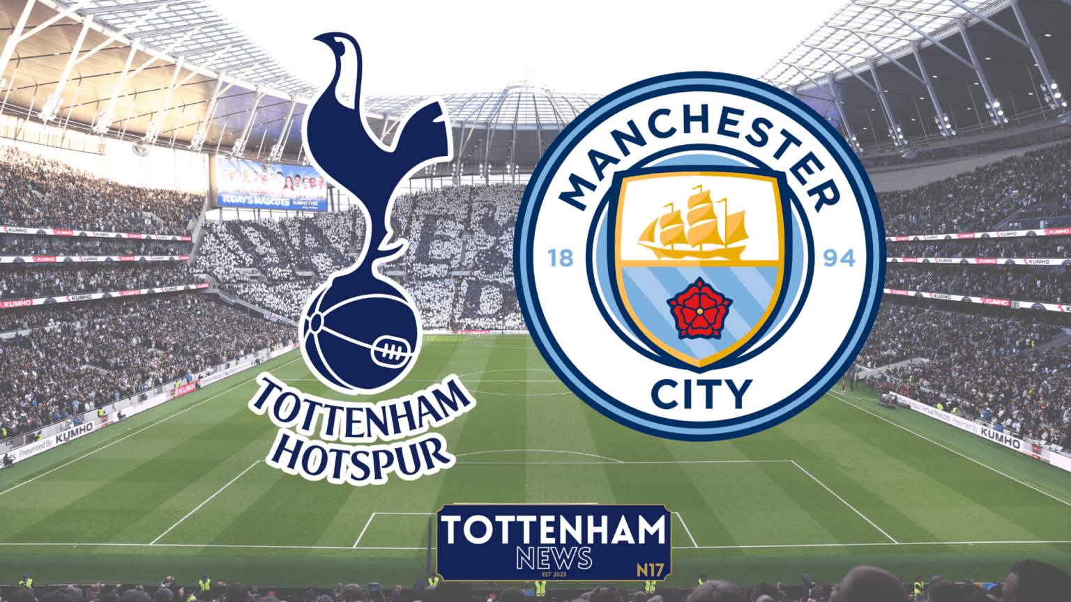 Tottenham make official announcement ahead of Manchester City match