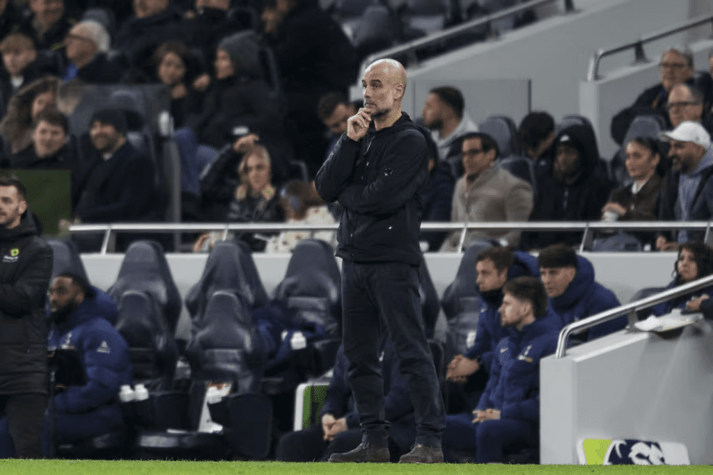 Pep Guardiola Strongly Reacts to Tottenham’s Controversial Goal vs Manchester City