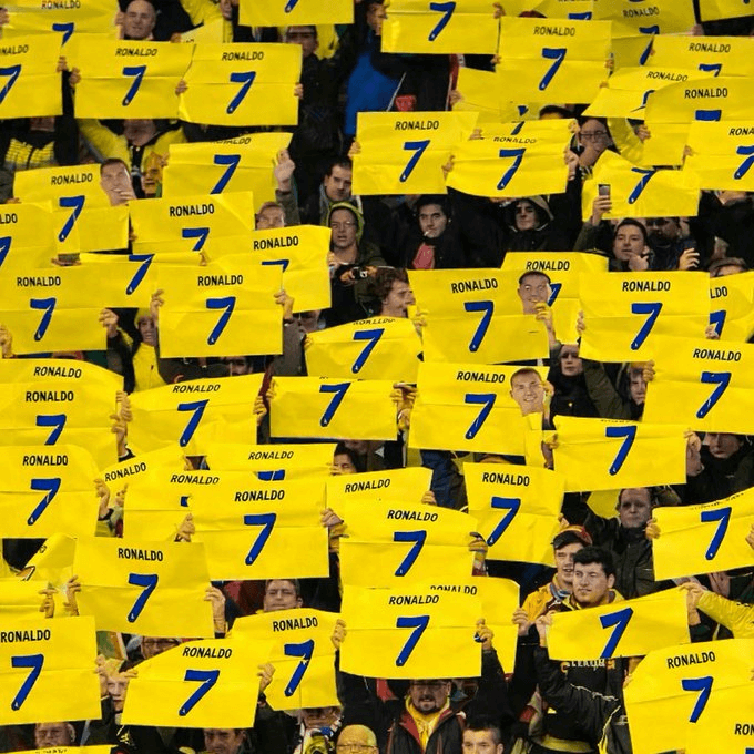 Both Al Nassr and Al Ittihad fans will hold the Ronaldo number 7 during their game as a sign of respect towards the GOAT who turns 41 tomorrow